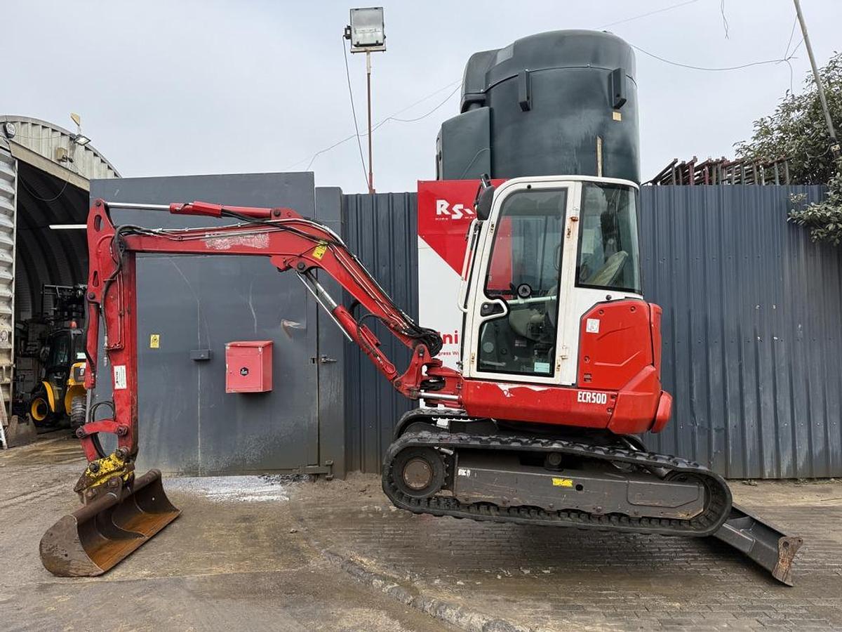 Used Volvo ECR50D 5t Mini Excavator