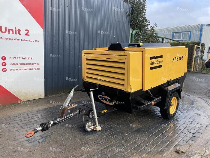 Used ATLAS COPCO XAS186 DD