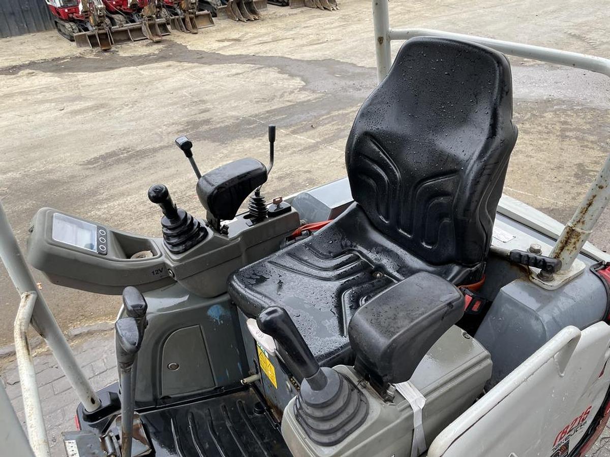 Used Takeuchi TB216 Mini Excavator + Breaker