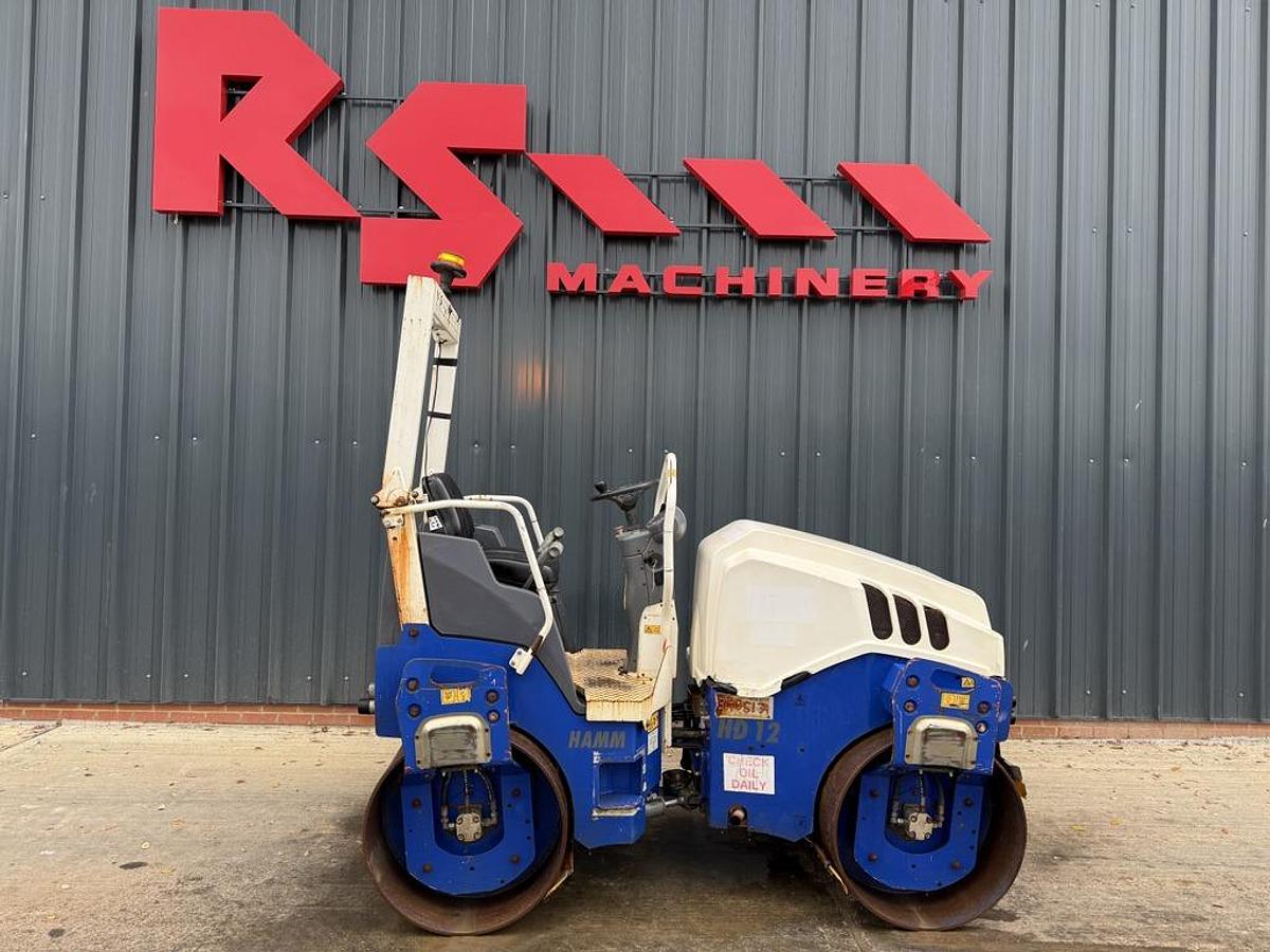 Used Hamm HD 12 VV 3t Roller