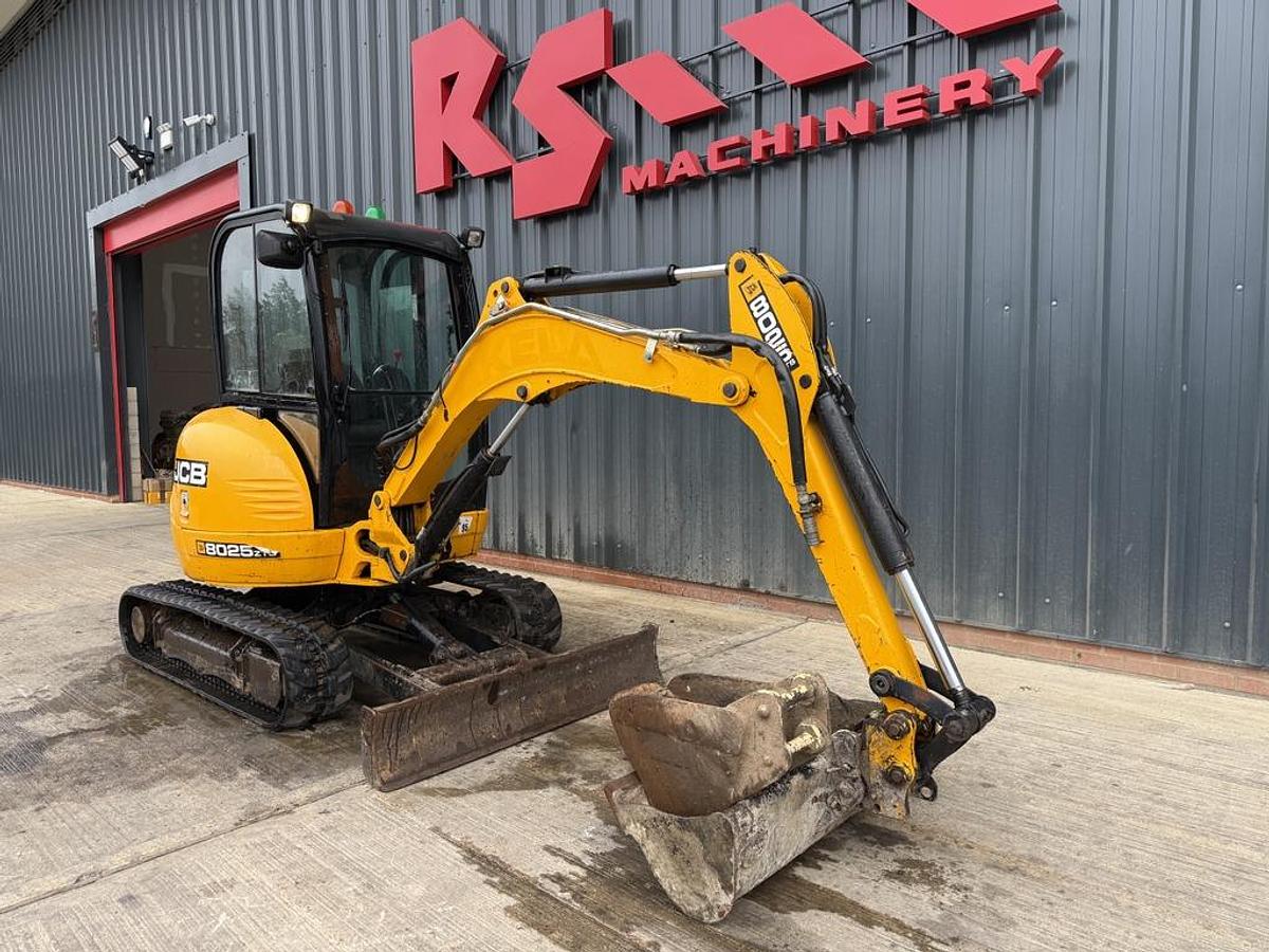 Used JCB 8025 ZTS 2.9t Mini Excavator