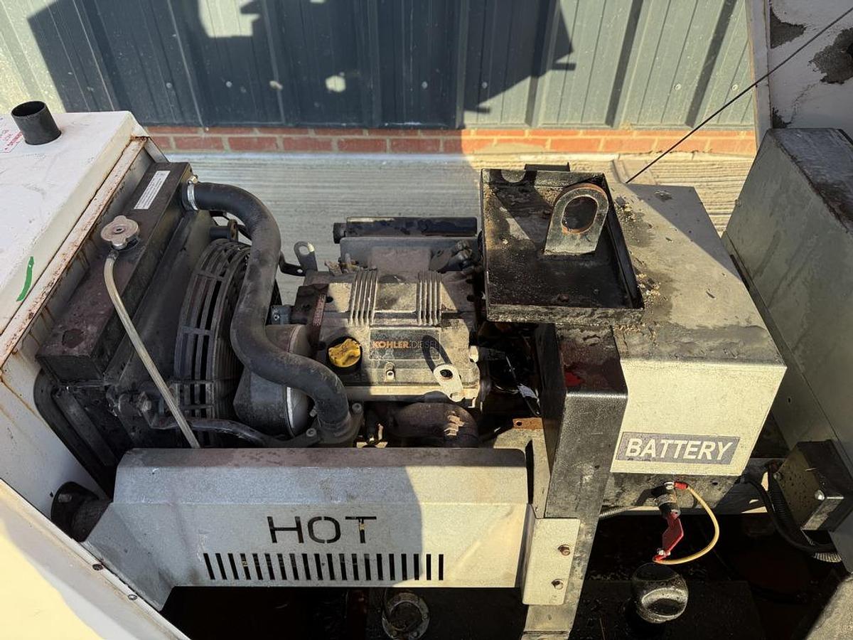 Used MHM MG 10000 SSKH-V 10 kVA Diesel Generator
