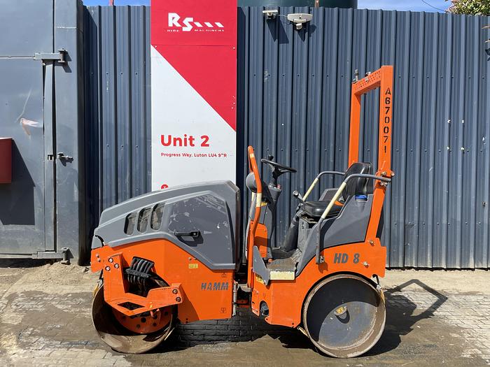 Used HAMM HD8 VV