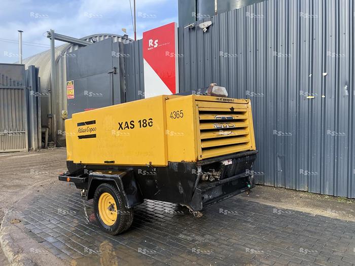 Used ATLAS COPCO XAS186 DD