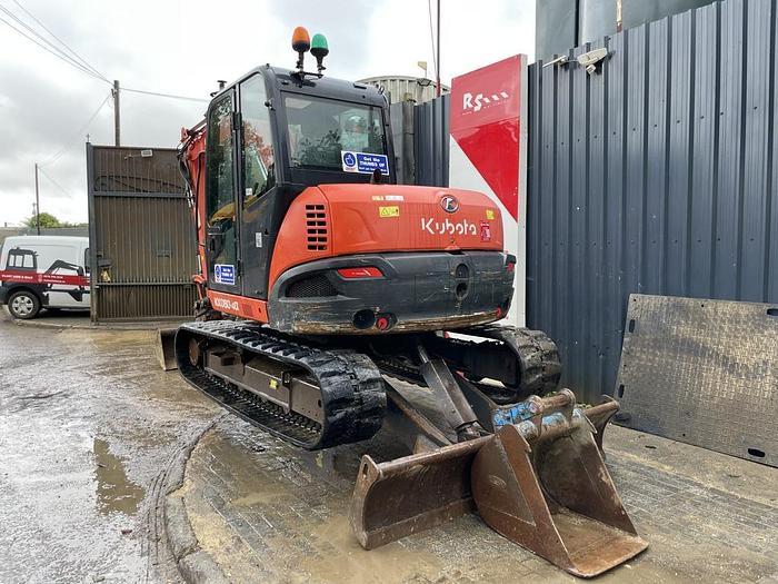 Used Kubota KX080-4 8t Midi Excavator