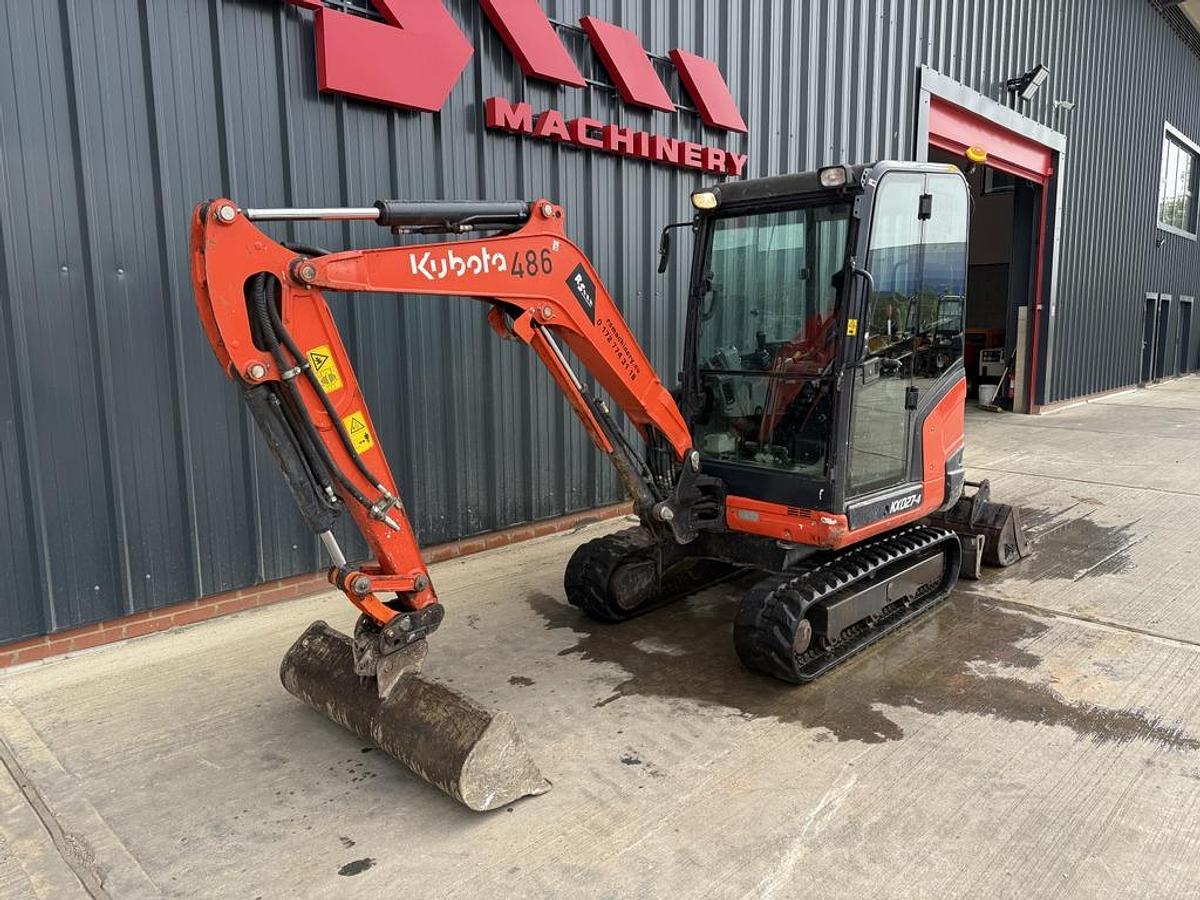 Used Kubota KX027-4 2.7t Mini Excavator