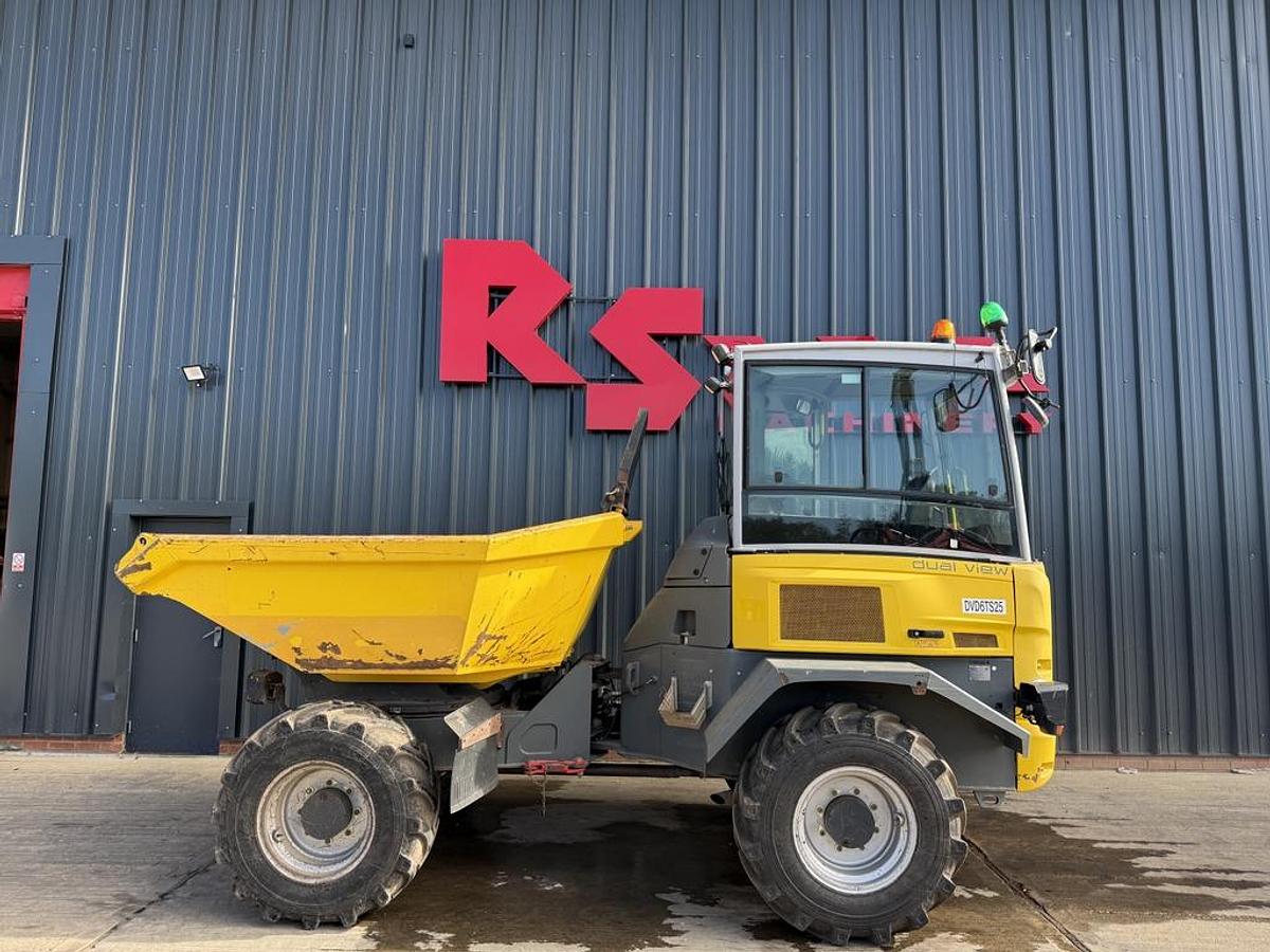 Used Wacker Neuson DV60 6t Dual View Swivel Dumper