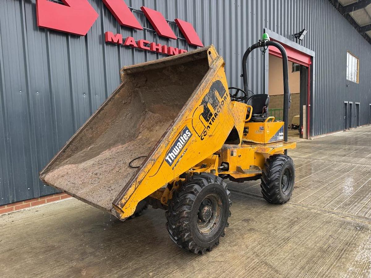 Used Thwaites 3 Tonne Hydrostatic Dumper