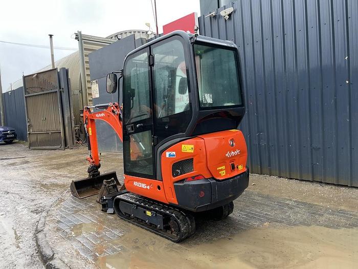 Used Kubota KX016-4 1.6t Mini Excavator