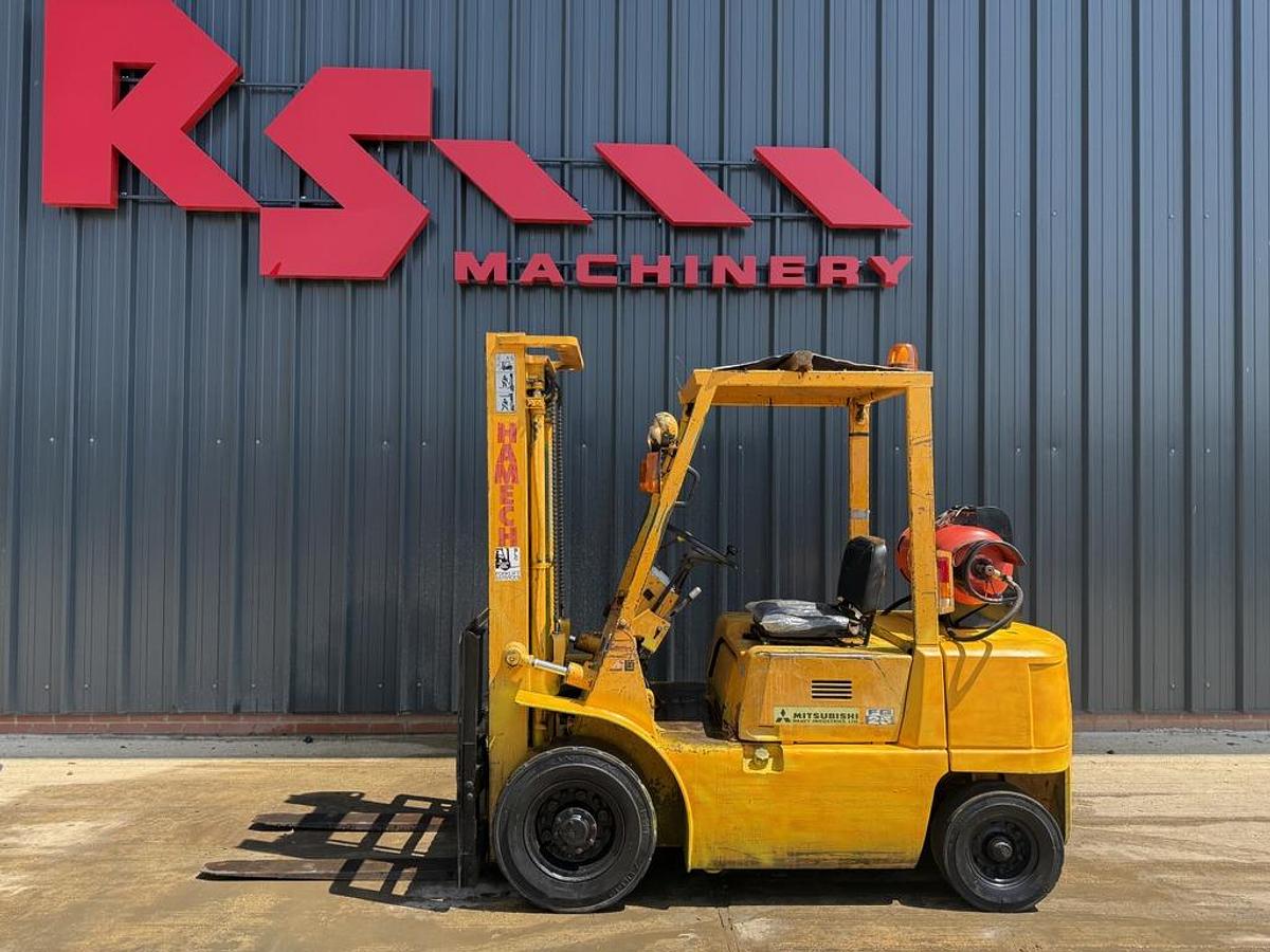 Used Mitsubishi FG25 2.5t LPG Forklift
