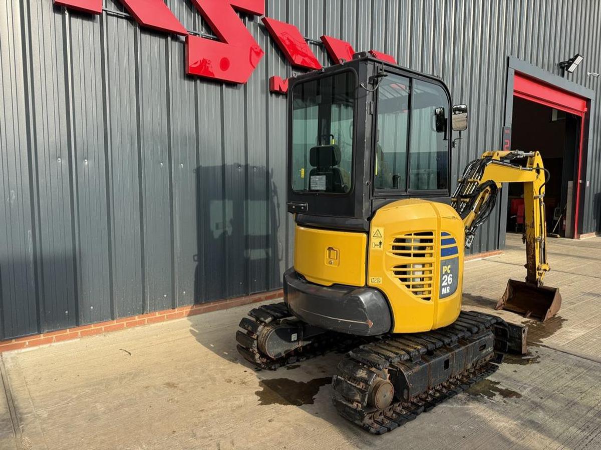 Used Komatsu PC26 MR-3 2.7t Mini Excavator
