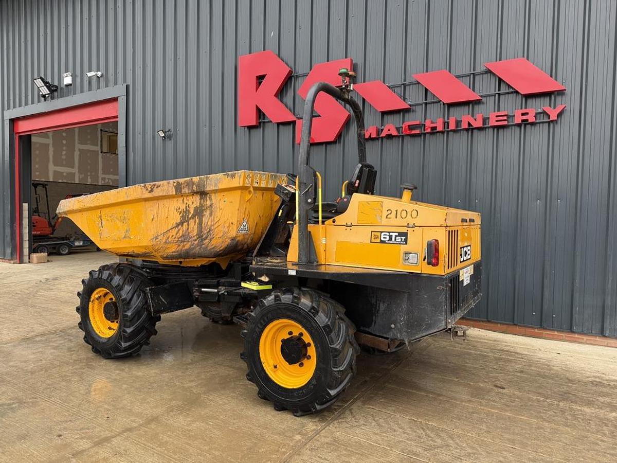 Used JCB 6TST 6 Ton Swivel Dumper