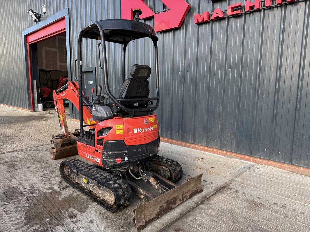 Used Kubota U17-3 1,7t Mini Excavator
