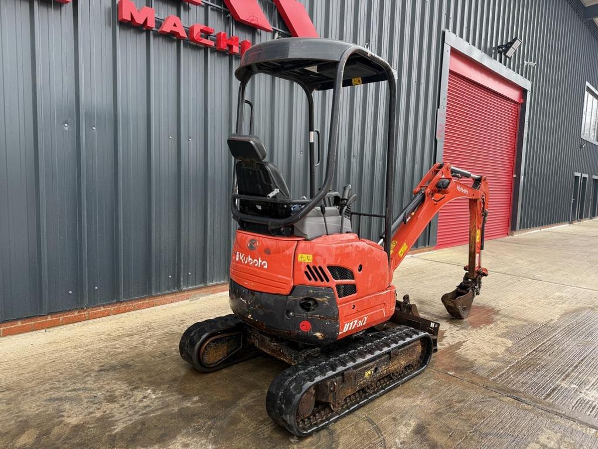 Used Kubota U17-3 1,7t Mini Excavator
