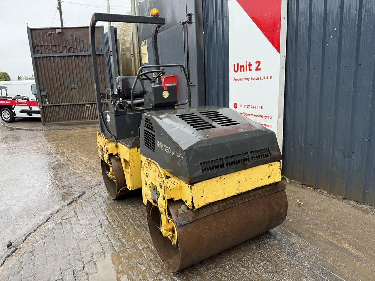 Used Bomag BW 120 AD-3 3t Roller