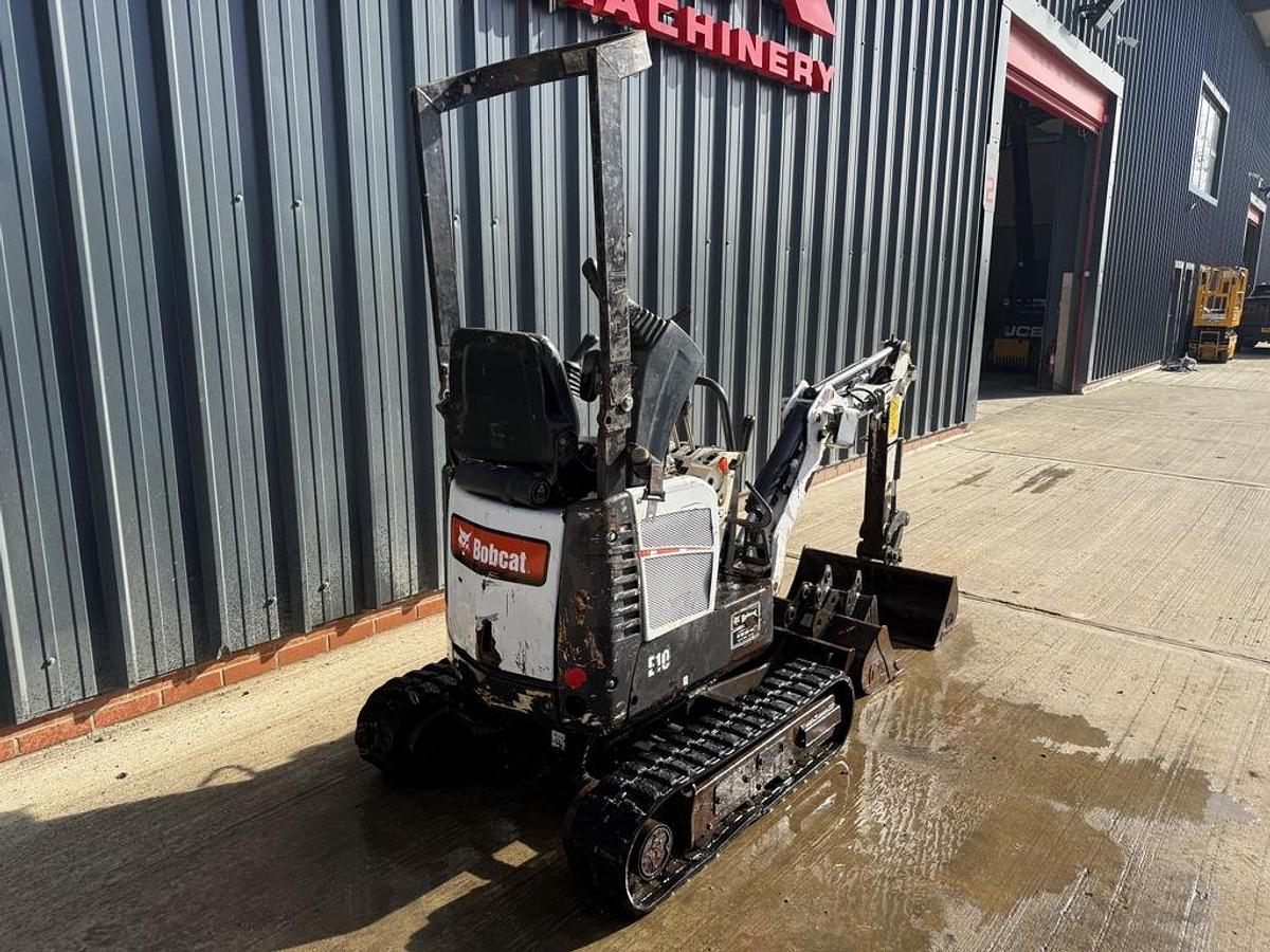 Used Bobcat E10 1t Micro Excavator