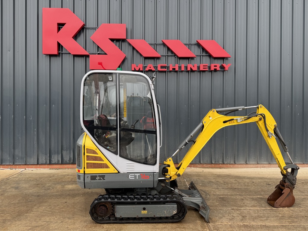 Used Wacker Neuson ET16 1,7t Mini Excavator +Trailer