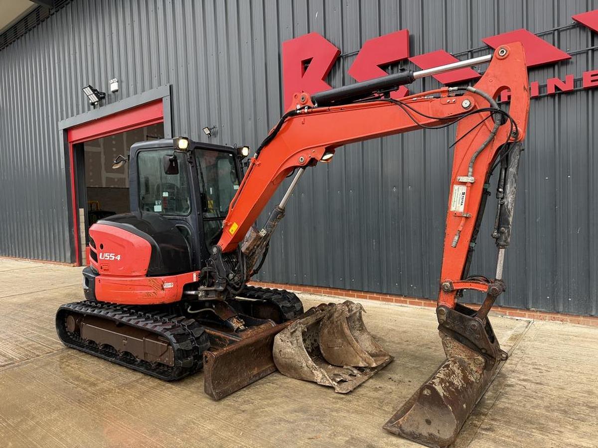 Used Kubota U55-4 5.4t Mini Excavator
