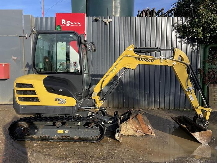 Used Yanmar SV26 2.7t Mini Excavator