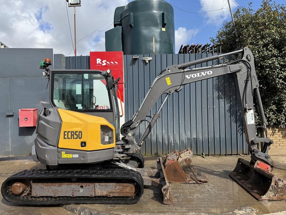 Used Volvo ECR50F 5t Mini Excavator