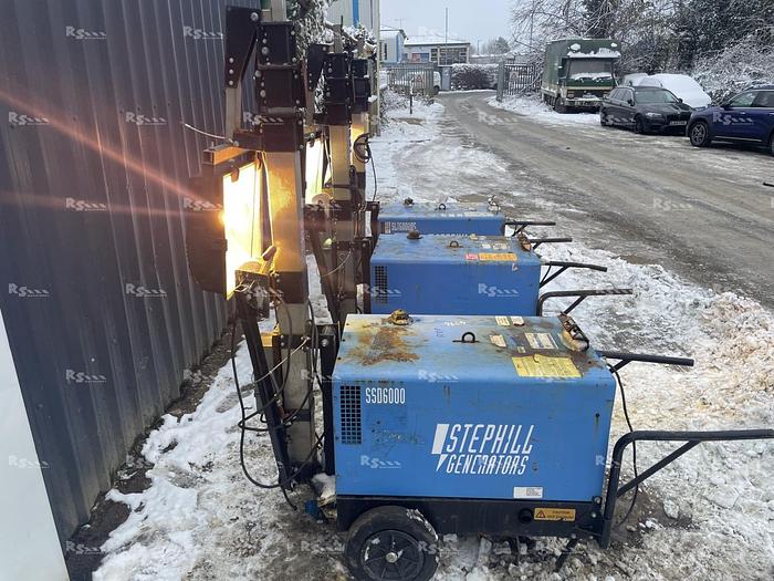 Used STEPHILL GENERATORS 6kVA