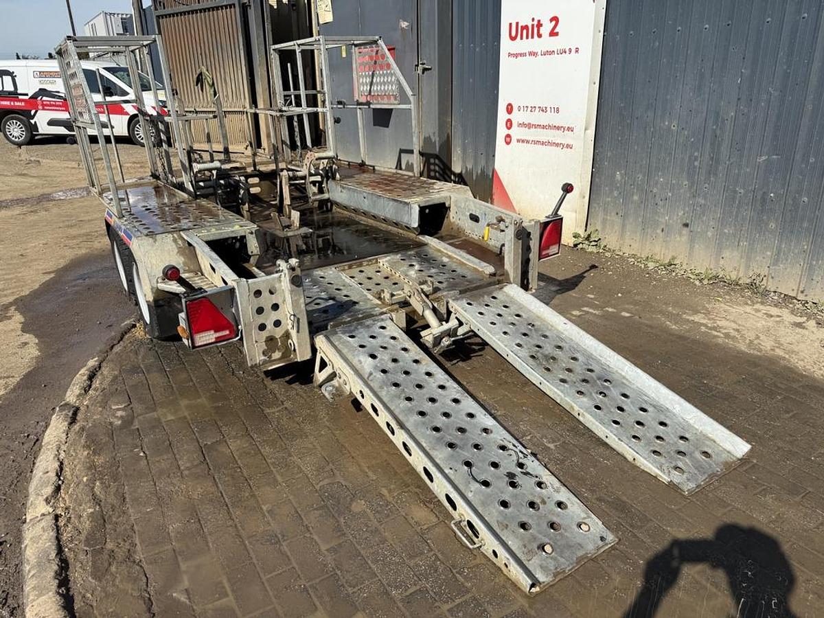 Used Indespension 3.5t Autoclamp Plant Trailer