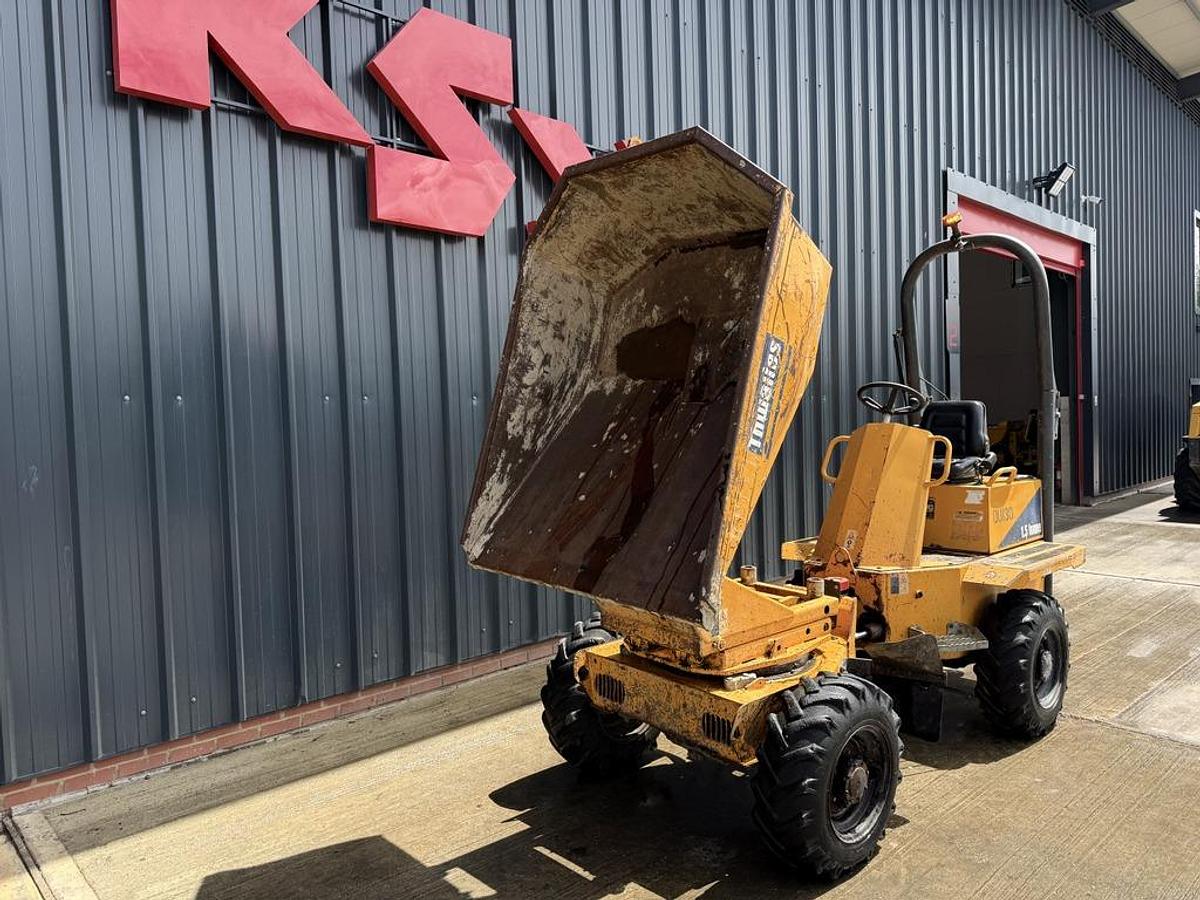 Used Thwaites 1.5 Tonne Hi-Swivel Dumper