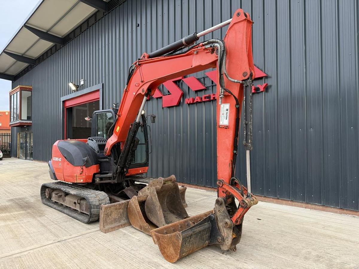 Used Kubota KX080-4 8t Mini Excavator