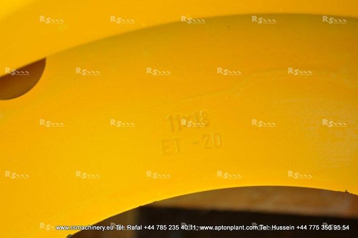 Used SET OF 4 JCB RIMS 11x18