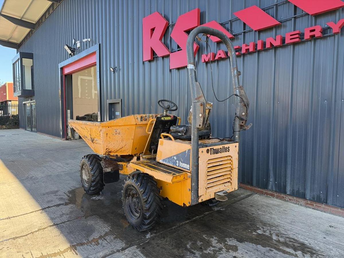 Used Thwaites 3 Tonne Swivel Dumper