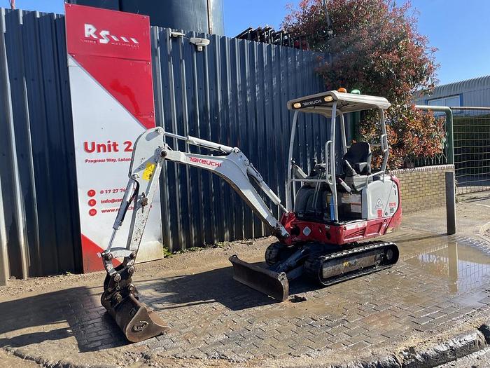 Used Takeuchi TB216 1.8t Mini Excavator