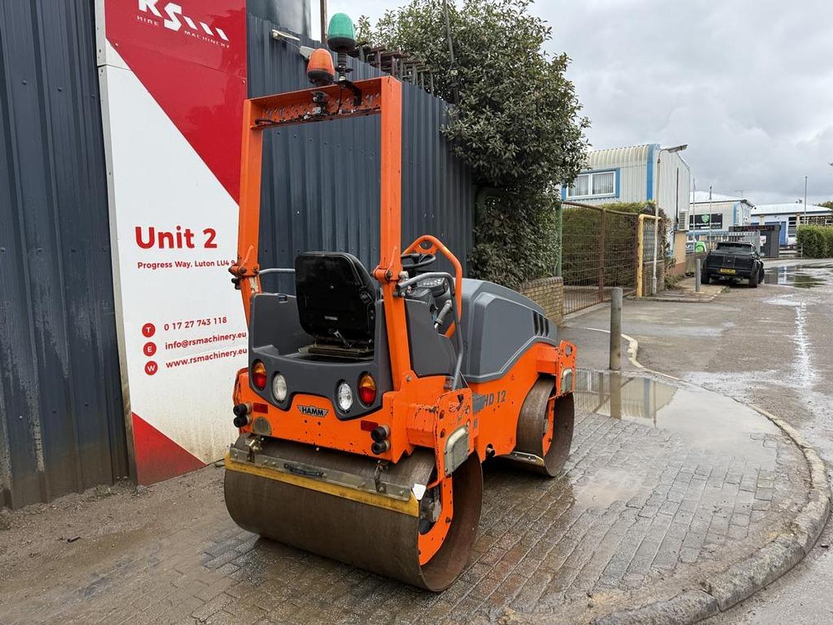 Used Hamm HD 12 3t Roller