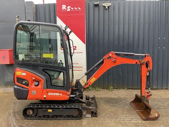 Used KUBOTA KX016-4 Mini Excavator