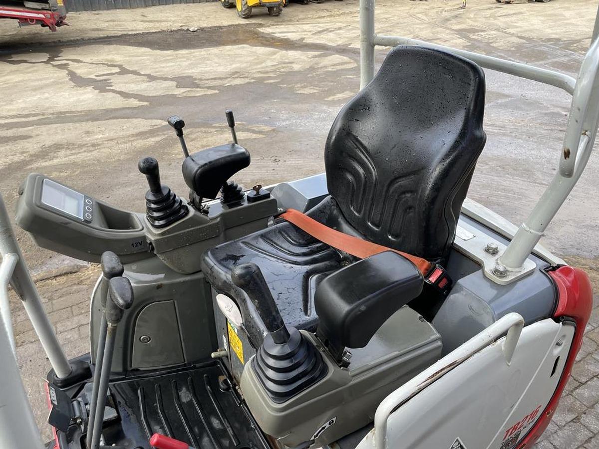 Used Takeuchi TB216 1.8t Mini Excavator