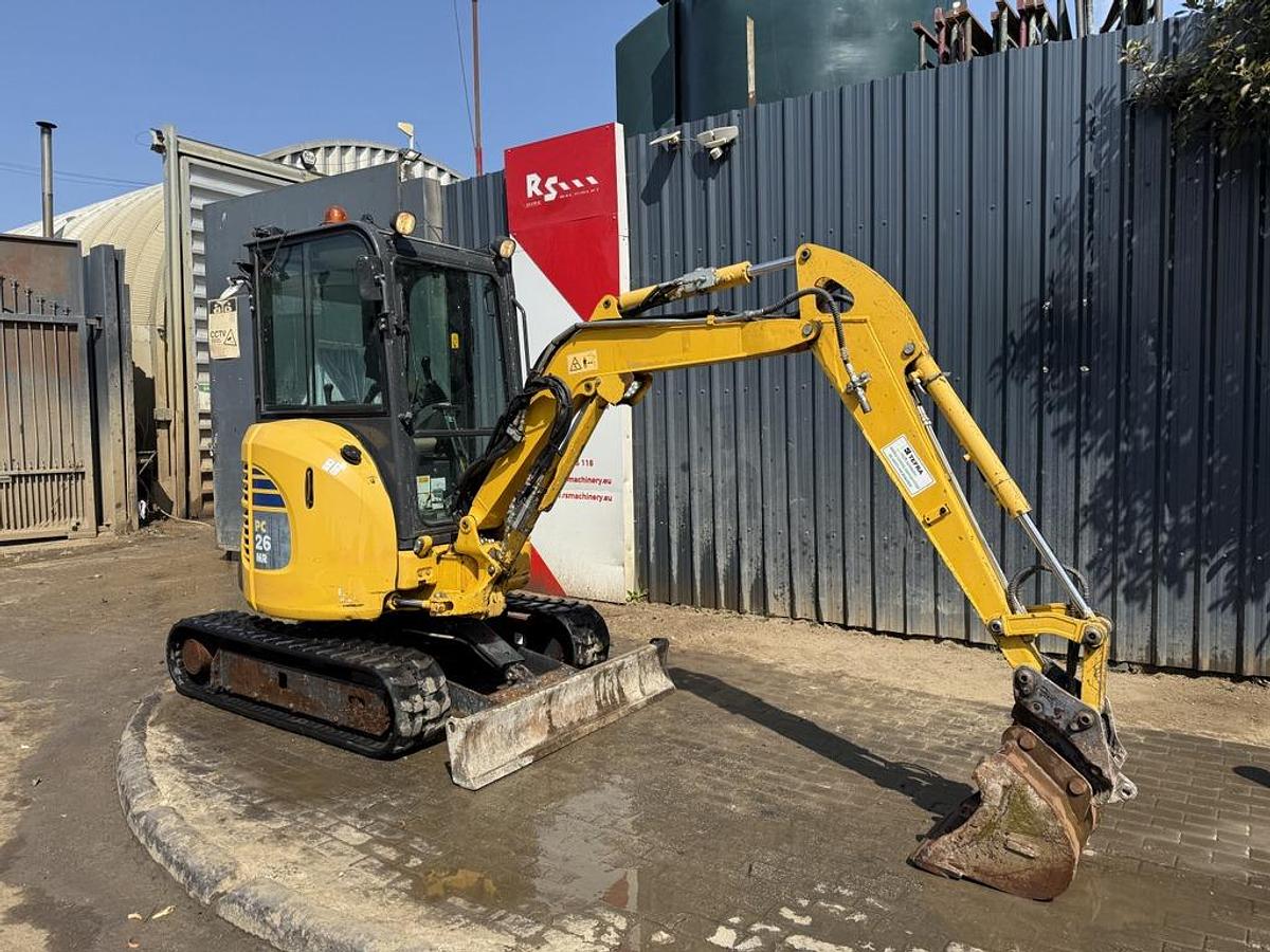 Used Komatsu PC26 MR-3 2.7t Mini Excavator