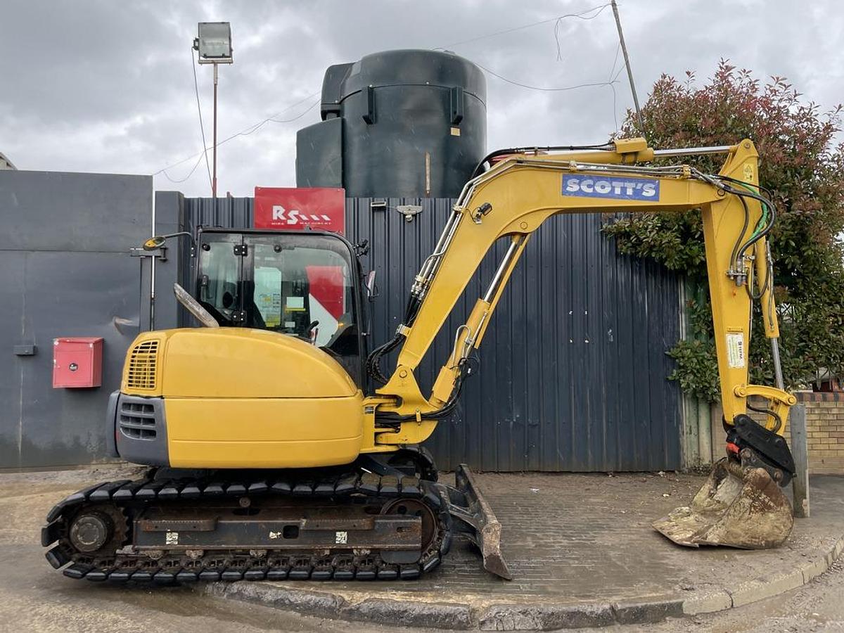 Used Komatsu PC80MR-3 8t Mini Excavator