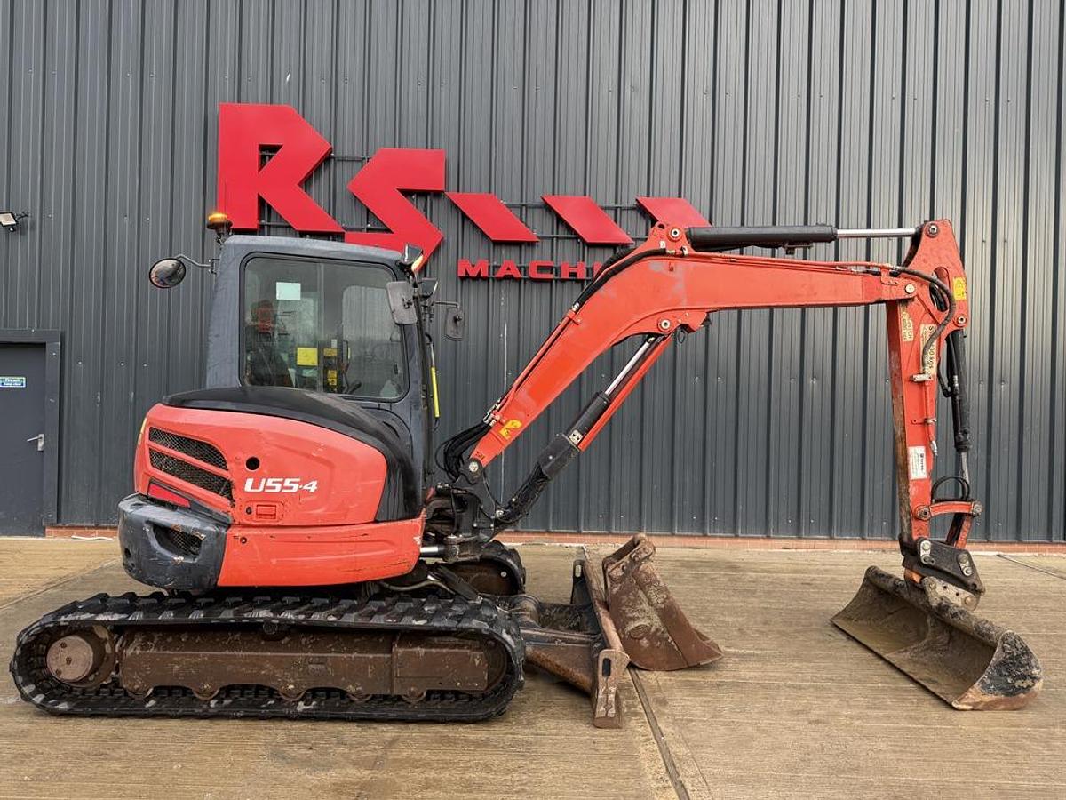 Used Kubota U55-4 5.5t Mini Excavator
