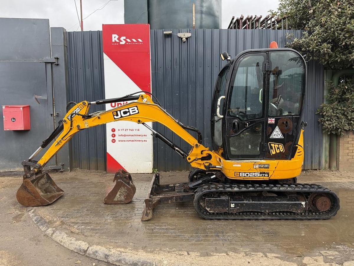 Used JCB 8025 ZTS 2.9t Mini Excavator