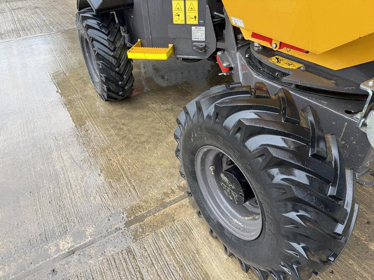 Used Mecalac TA3sh 3 Ton Swivel Dumper