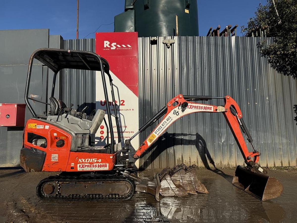 Used Kubota KX015-4 1.5t Mini Excavator
