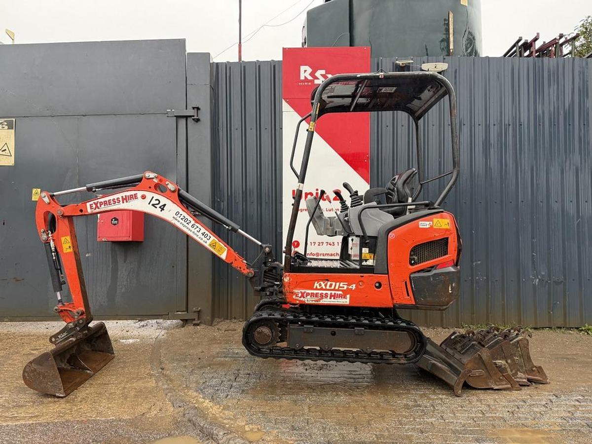 Used Kubota KX015-4 1.5t Mini Excavator