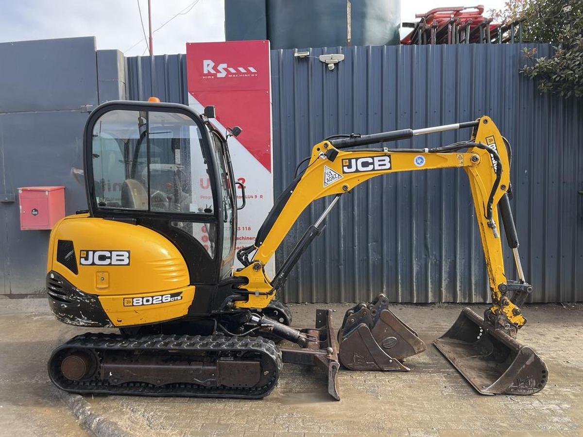 Used JCB 8026 CTS 2.7t Mini Excavator