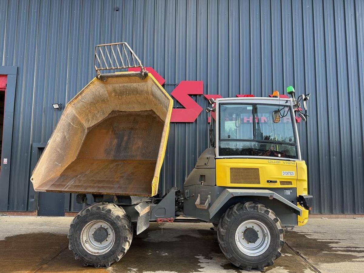 Used Wacker Neuson DV60 6t Dual View Swivel Dumper
