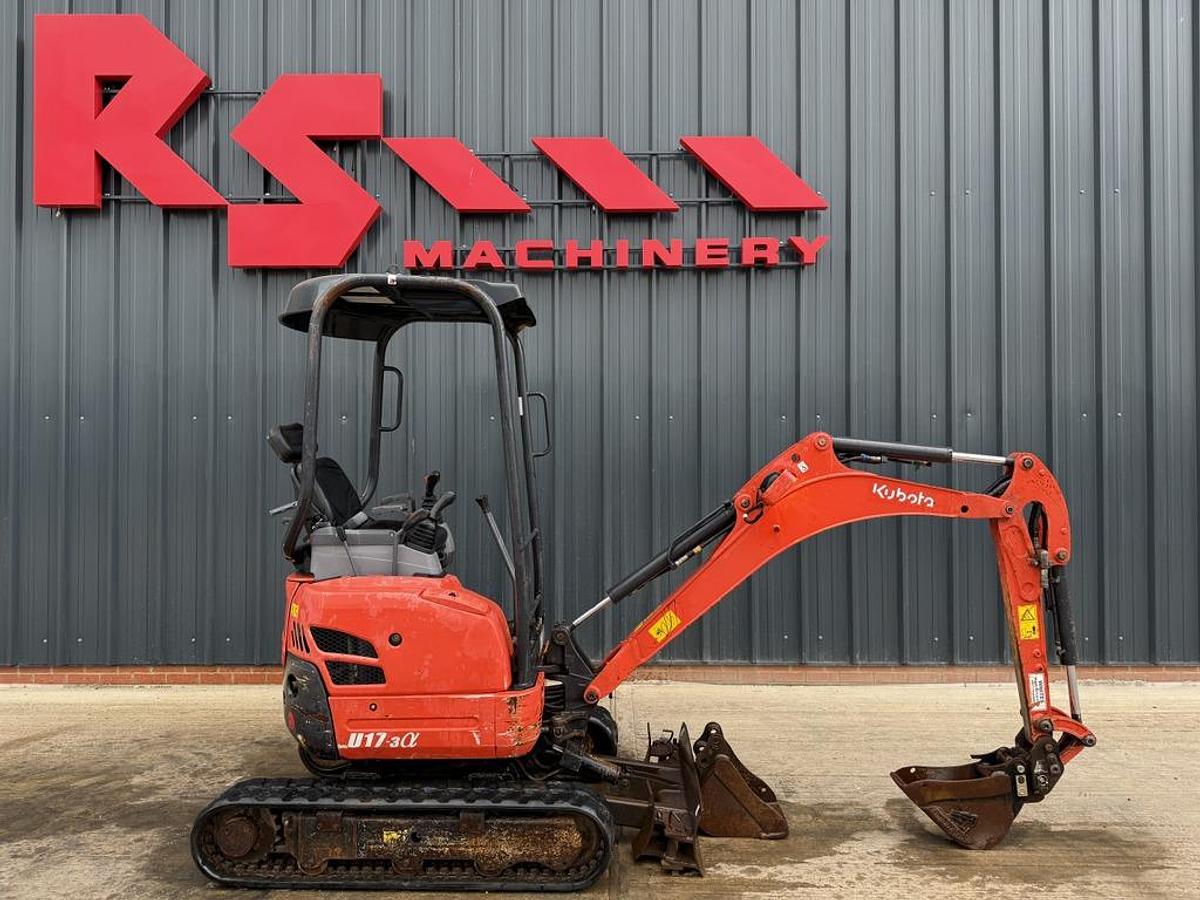 Used Kubota U17-3 1,7t Mini Excavator