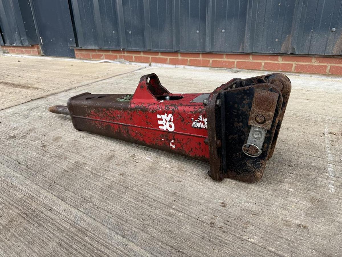 Used Socomec DMS 95/2 1,2 - 1,8 t Hydraulic Breaker