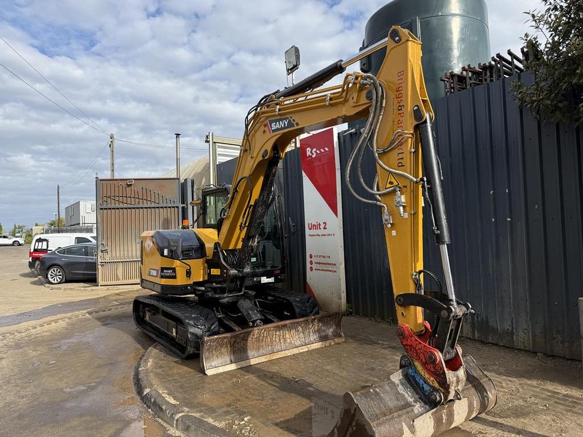 Used Sany SY80U 8.8t Mini Excavator