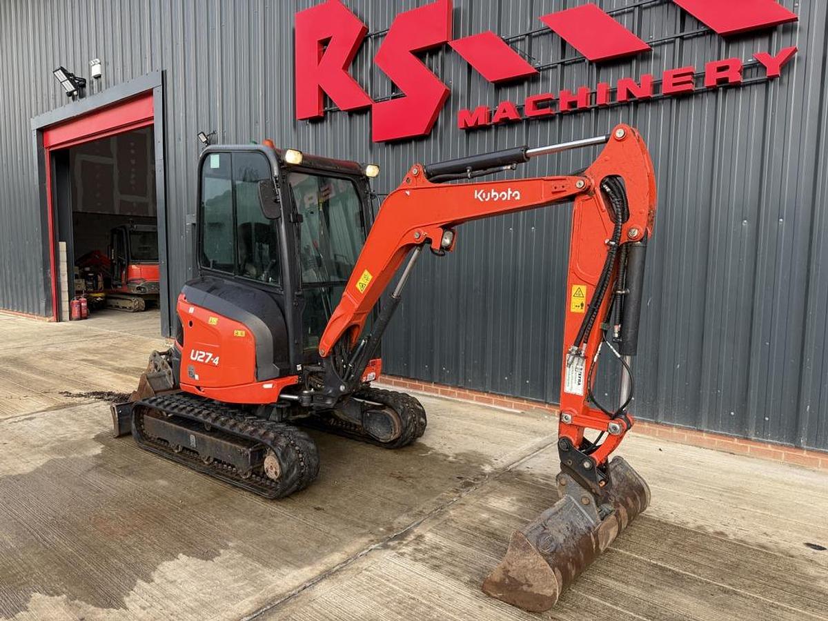 Used Kubota U27-4 2.7t Mini Excavator