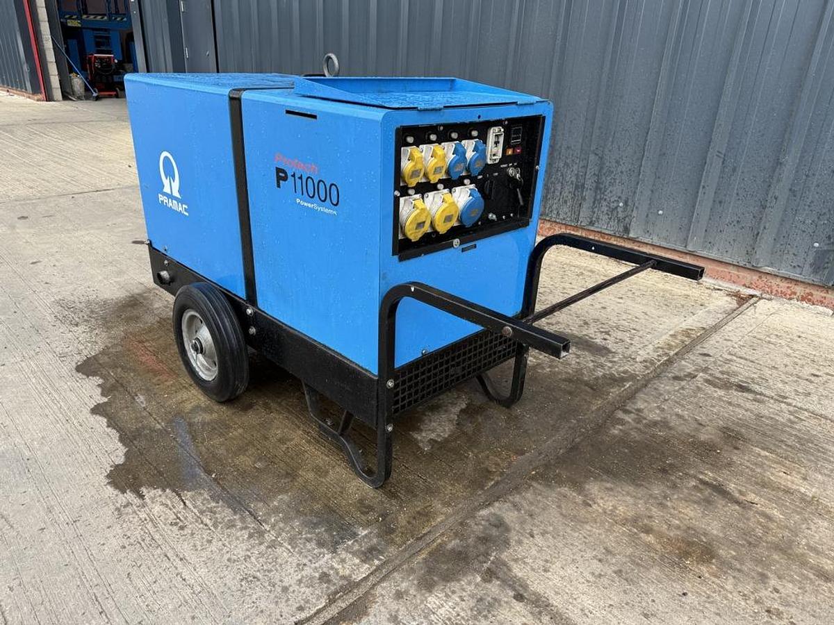 Used Pramac P11000 10 kVA Diesel Generator