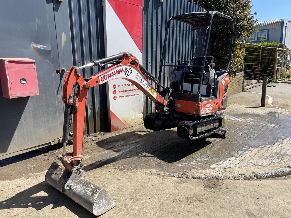 Used Kubota KX015-4 1.5t Mini Excavator