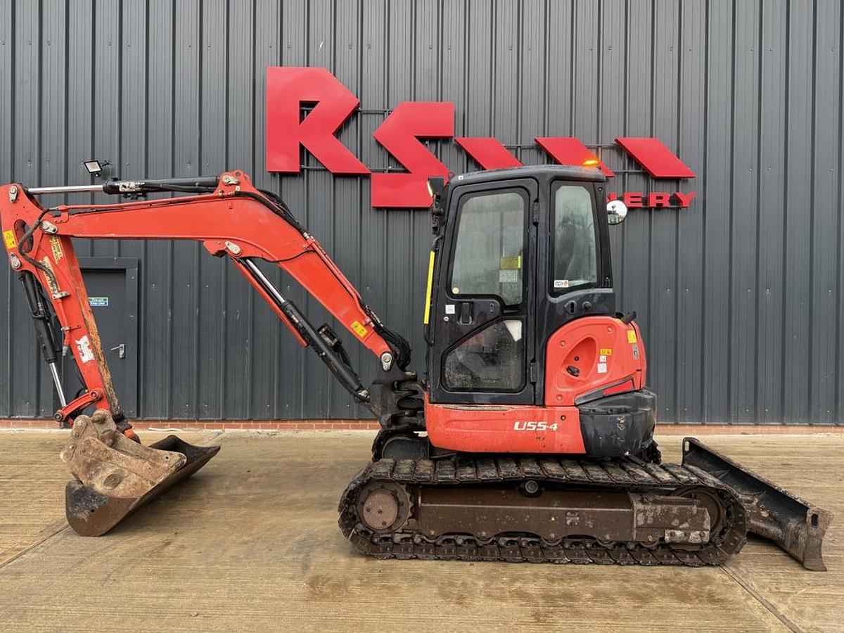 Used Kubota U55-4 5.5t Mini Excavator